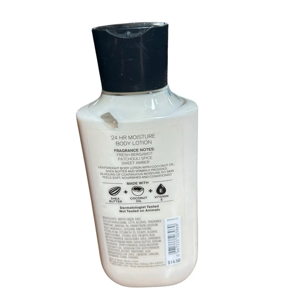 Bath and Body Works CLASSIC FLANNEL Mens Collection Scented Body Lotion 8 oz NEW